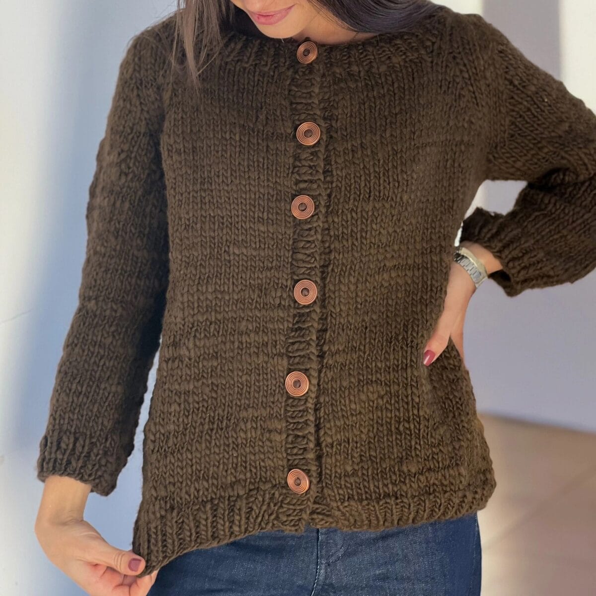 Cardigan Mocca